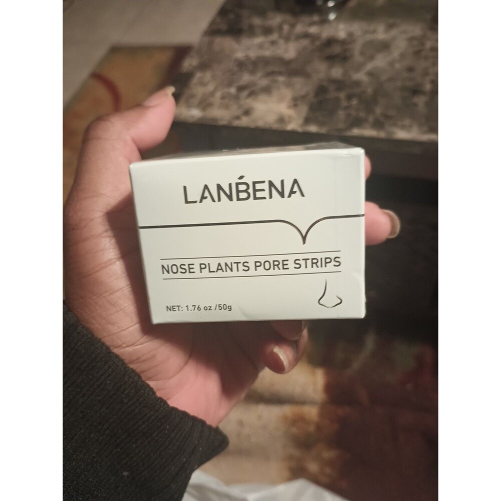LANBENA Blackhead Remover Cream Face Nose Clean Plant Pore Strips Acne Peel Off